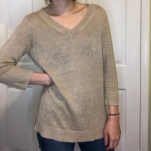 Talbot 3/4 sleeve sweater